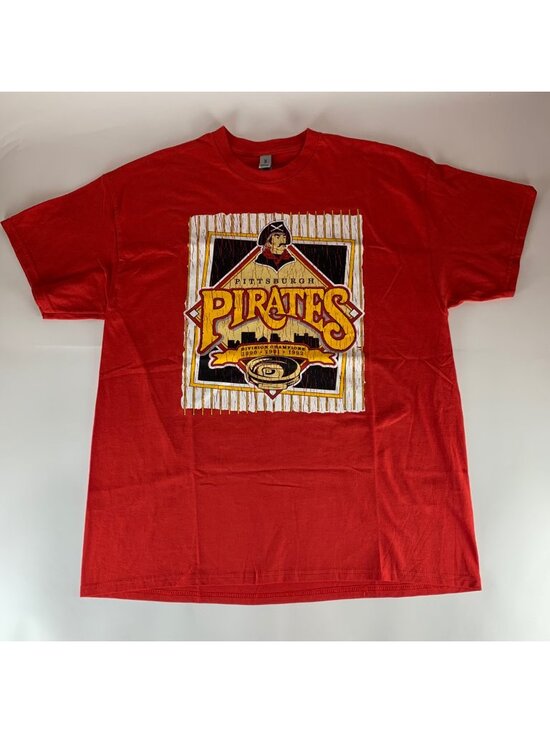 Gildan Other - Pittsburgh Pirates MLB Retro Red Gildan Division Champions Crewneck Shirt XL